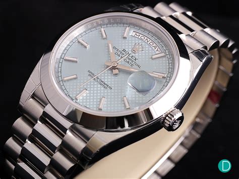 rolex perpetual day date platinum.